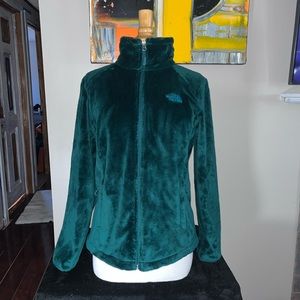 THE NORTH FACE Women’s Osito Full Zip Fleece Jacket Emerald Green